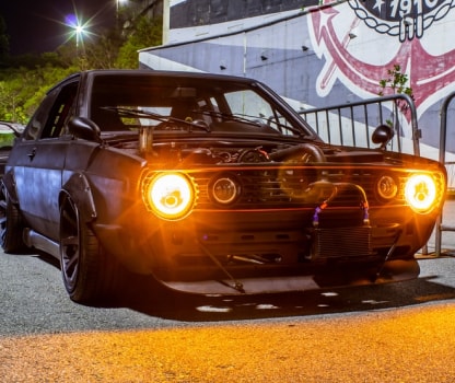 тюнингованная тачка